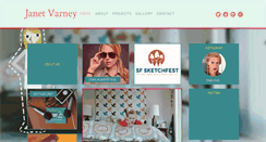 Desktop Screenshot of janetvarney.com